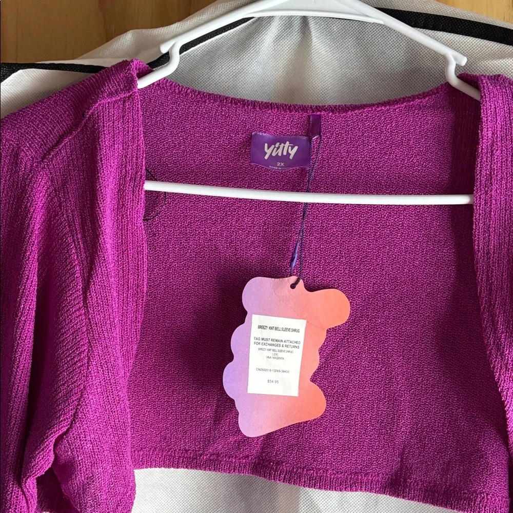 YITTY Magenta Women's Sweater - Picture 4 of 4